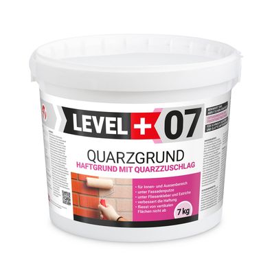 Quarzgrund 7Kg Haftgrund Putzgrund Weiß Grundierung Trenngrund Beton Holz L+07