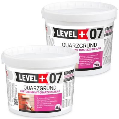 Quarzgrund 11Kg Haftgrund Putzgrund Weiß Grundierung Trenngrund Beton Holz L+07