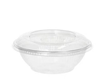 500x Starpak Dom-Deckel, R-PET rund Ø 15,5 cm, 2,5 cm klar