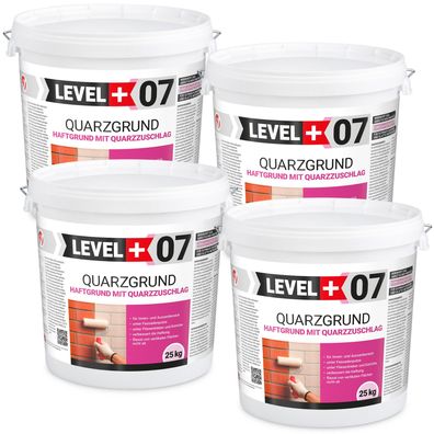 Quarzgrund 100Kg Haftgrund Putzgrund Weiß Grundierung Trenngrund Beton Holz L+07