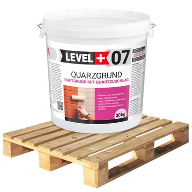 Haftgrund Quarzgrund 20Kg x24 weiße Grundierung Trenngrund Palette 480kg L+07