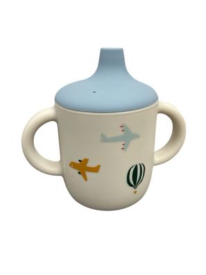 Liewood Neil Schnabeltasse 15 cl Aviator/Ecru Schnabelbecher Silikon
