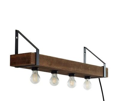 Lindby Wandleuchte, Wandlampe Innen ´Vatana´mit USB Anschluss (Landhaus, Vintage)