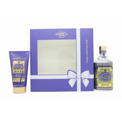 Mäurer & Wirtz 4711 Floral Collection Lilac Gift Set 100ml EDC + 50ml Shower Gel