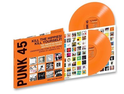 Various: PUNK 45: Kill The Hippies! Kill Yourself! (Limited Ed