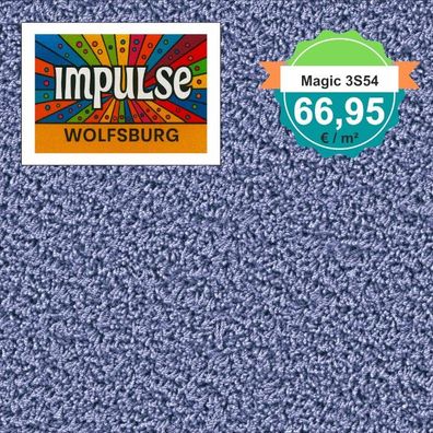 Vorwerk Magic 3S54 Teppichboden Velours 4 m breit - ab 5 m² versandkostenfrei