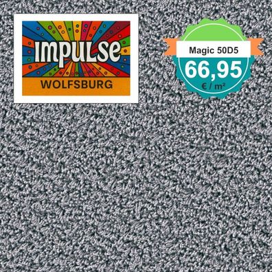 Vorwerk Magic 50D5 Teppichboden Velours 4 m breit - ab 5 m² versandkostenfrei