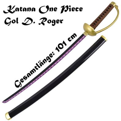 NEU Samurai One Piece Katana Schwert 101cm groß für Cosplay Sammler Japan Fans