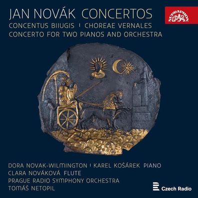 Jan Novak (1921-1984): Konzert für 2 Klaviere & Orchester - - (CD / K)