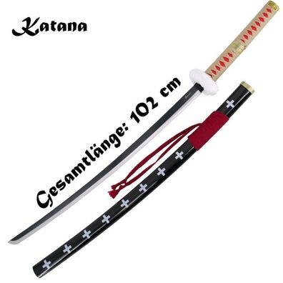 NEU Samurai Katana Schwert 102cm groß für Cosplay Sammler LARP Japan Otaku Fans