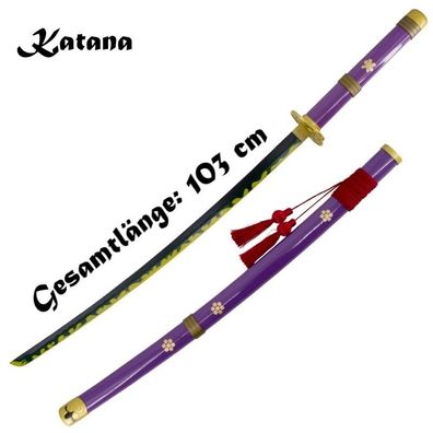 NEU Samurai Katana Schwert 103cm groß für Cosplay Sammler LARP Japan Otaku Fans
