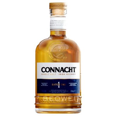 Connacht Batch 1 Single Malt Irish Whiskey 0,7 l