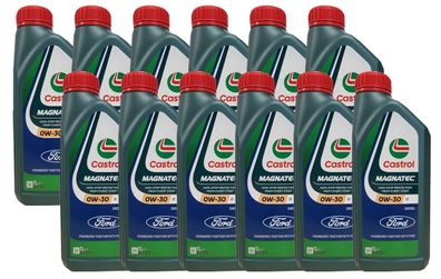 Castrol Magnatec D 0W-30 Ford 12 x 1 Liter WSS-M2C950-A Motoröl