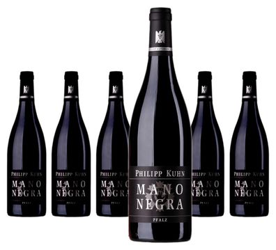 6 x Philipp Kuhn "Cuvee Mano Negra" QbA trocken – 2022