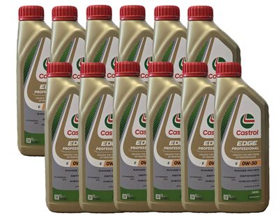 Castrol EDGE Professional E 0W-30 STJLR.03.5007 12x1 Liter Motoröl