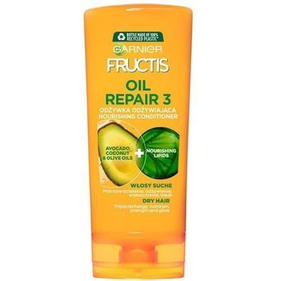 Garnier Fructis Oil Repair 3 Haarspülung für trockenes und brüchiges Haar, 200 m
