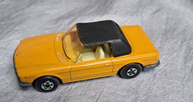 Mercedes Benz 350 SL Cabrio mit Softtop , Matchbox Superfast