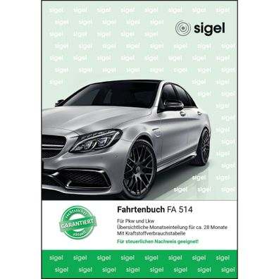 Sigel Fahrtenbuch A5 32Bl FA514