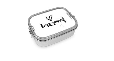 ppd Paperproducts Design Steel Lunchbox Love yourself