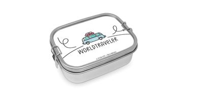 ppd Paperproducts Design Steel Lunchbox Worldtraveler