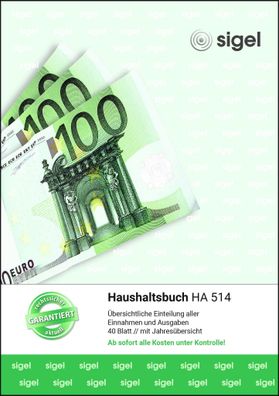 Sigel Haushaltsbuch A5 40Bl HA514