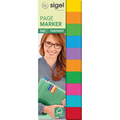 Sigel Haftmarker Folie Multicolor HN684