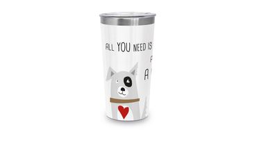 ppd Paperproducts Design Travel Mug 430 ml Love and Dog