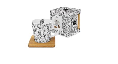 ppd Paperproducts Design Trend Mug nature Pure Leaflet white