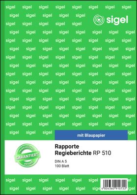 Sigel Rapportbuch A5 100Bl RP510