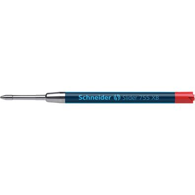 Schneider Kugelschreiber Mine Slider 755 XB rot, Viscoglide-Technologie