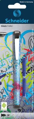 Schneider Füller Glam mit 2 Ersatzpatronen, Blisterkarte