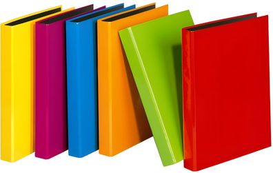 Veloflex Ringordner A4 Velocolor sortiert 2-D-Ring-Mechanik 25 mm