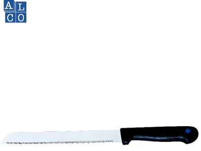 Brotmesser, 32,5 cm, Schwarz, spülmaschinenfest, Spezialschliff, VE = 12 Stück