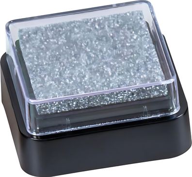 HEYDA 204888458 Stempelkissen Mini 3 x 3 cm silberfarben