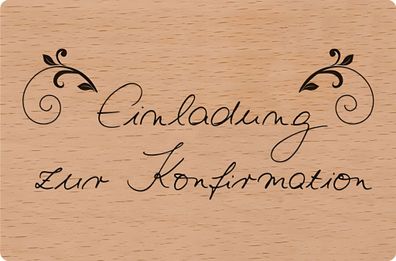 HEYDA Stempel Einladung zur Konfirmation 204888620