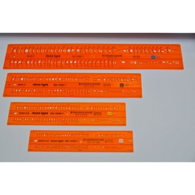 Standardgraph 4er-Satz stano. type ISOB Mittel. ger. 1 Stück