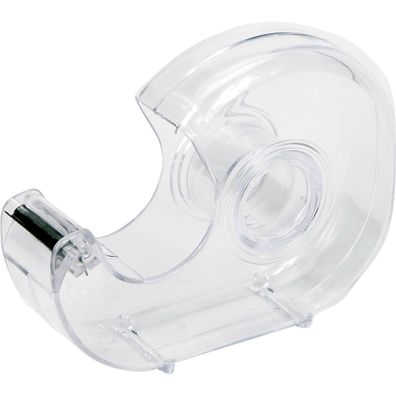 Klebeband Handabroller, Kunststoff, transparent, Klebeband 19 x 33 mm, inkl. 1 Rolle