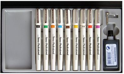 Stano. Profür 9er Tuschezeichnersatz 013