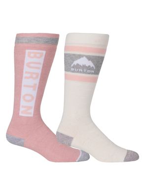 BURTON Women Snow Socken Weekend Midweight (2 Pack) stout white
