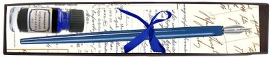 Standardgraph Kalligraphie-Set SIMPLE blau, Federhalter + Tinte 10 ml