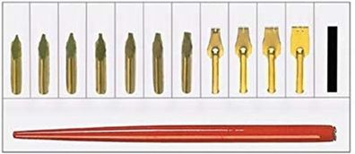Standardgraph Bandzugset Federhalter rot 1 Stück