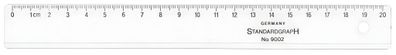 Standardgraph Kunststofflineale, 20 cm
