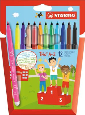 Stabilo Trio A-Z 12er Etui 4006381355629