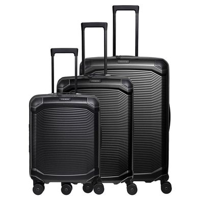 Travelite Millennium Trolley 4w L/M exp / / (Set) 7000740, black, Unisex