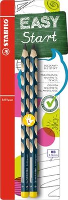 Stabilo EASYgraph L HB petrol 2er Blister