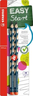 Stabilo EASYgraph R HB petrol 2er Blister