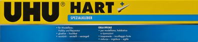 UHU Spezialkleber Klebstoff Hart Tube 125g Faltschachtel