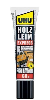 UHU Holzleim Express D2 lösungsmittelfrei Tube 60g