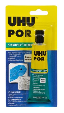 UHU Styroporkleber Tube 40g Blister
