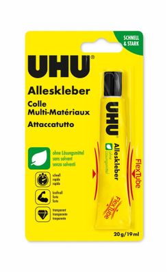 UHU Alleskleber lösungsmittelfrei Flextube 20g Blister